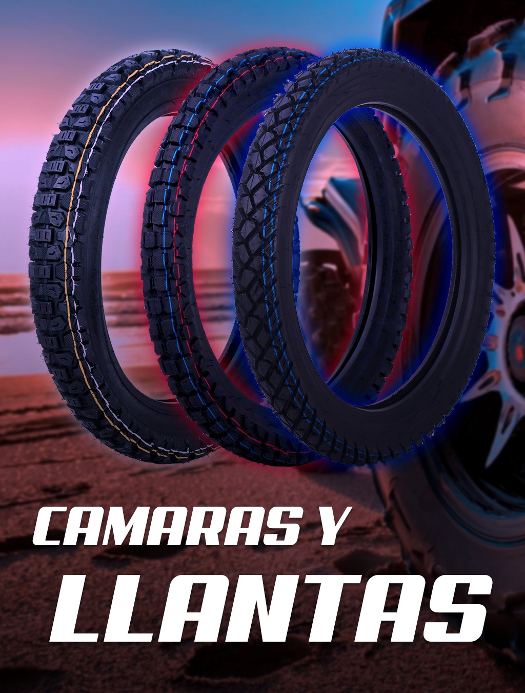 Camaras y Llantas                                                                                                                                                                                                                                              